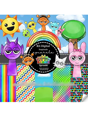 Kit Digital Sprunki