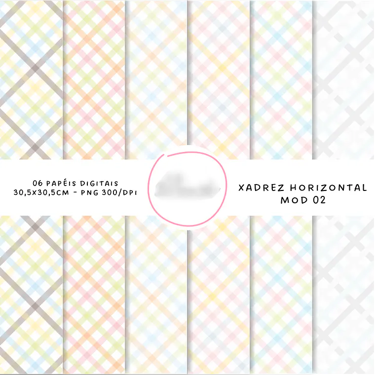 Kit Digital Xadrez Horizontal 1