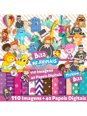 Kit Digital Bita e os Animais