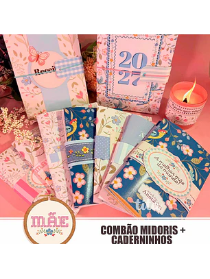 Arquivos Mãe 2026 - Combo Midoris + Caderninhos