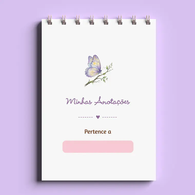 Arquivo Digital - Bloco A6 - wire-o espiral - Dia das Mães 2026 2