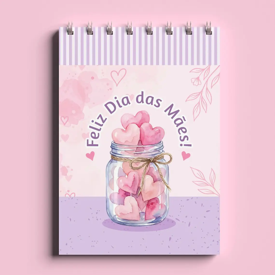 Arquivo Digital - Bloco A6 - wire-o espiral - Dia das Mães 2026 3