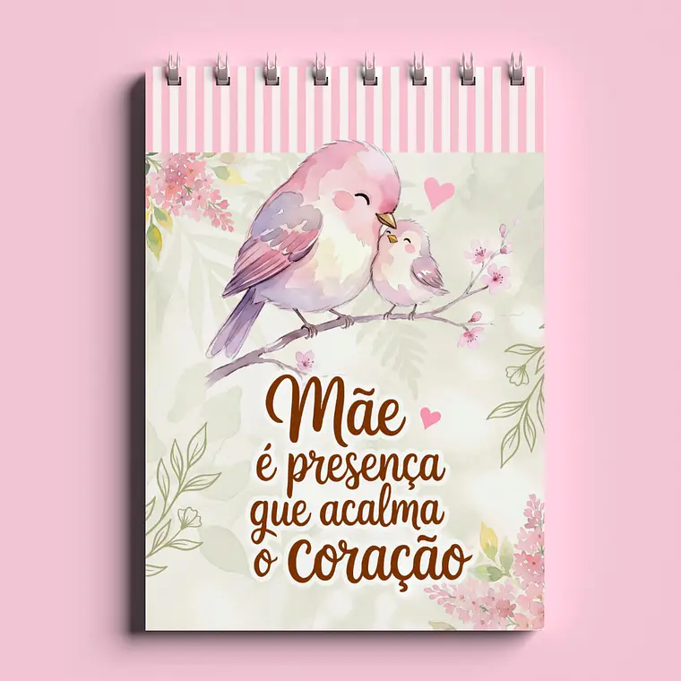 Arquivo Digital - Bloco A6 - wire-o espiral - Dia das Mães 2026 5