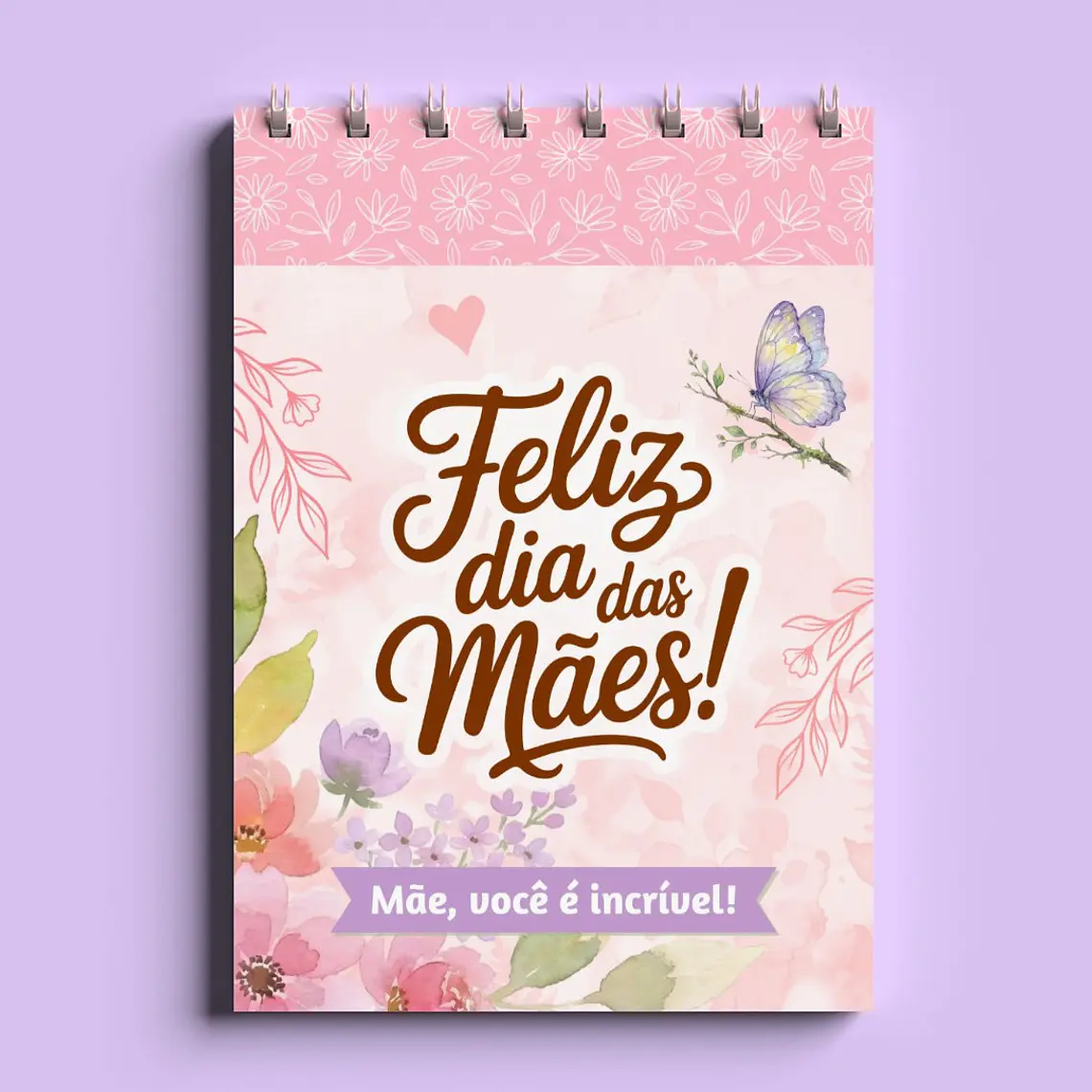 Arquivo Digital - Bloco A6 - wire-o espiral - Dia das Mães 2026 6