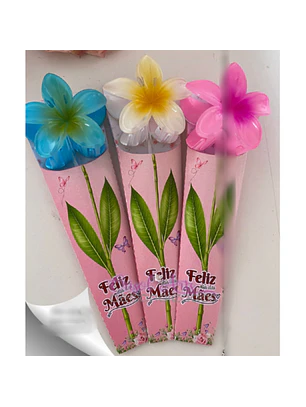 Arquivo Digital cone grande flor dia das mães PDF