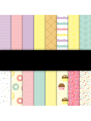 Kit Digital Candy Shop