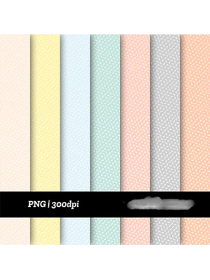 Kit Digital Baby Colors