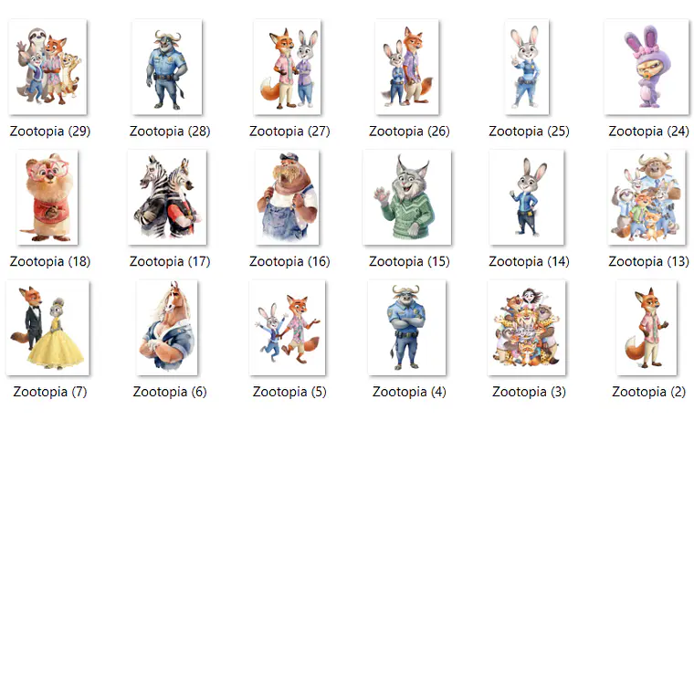 Kit Digital Zootopia 2 3