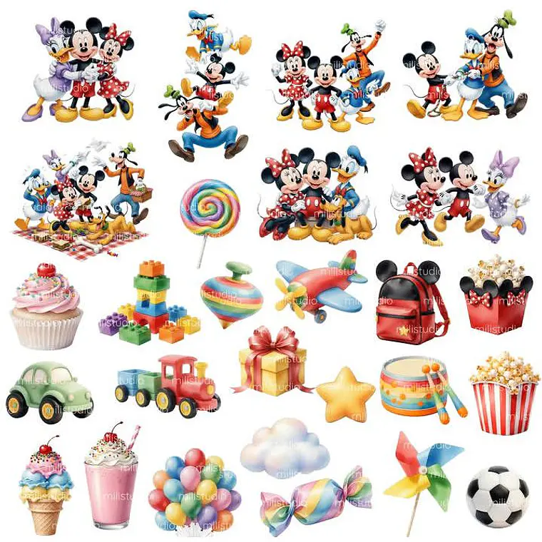 Kit Digital Mickey e Amigos 5