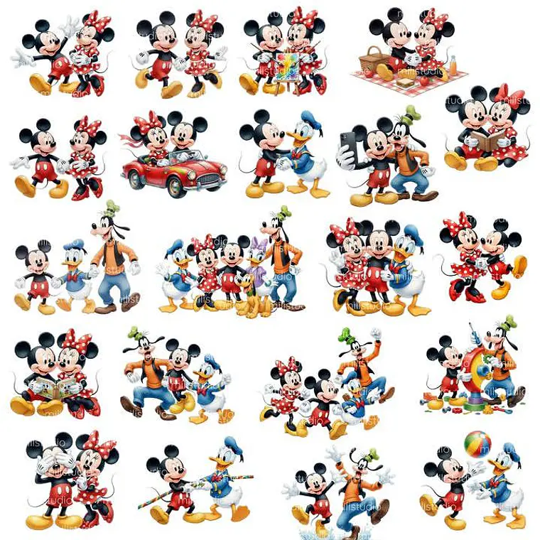 Kit Digital Mickey e Amigos 6