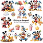 Kit Digital Mickey e Amigos - Thumbnail 1