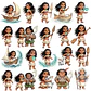 Kit Digital Moana - 85 itens - Thumbnail 3