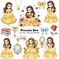 Kit Digital Princesa Bela - Thumbnail 1