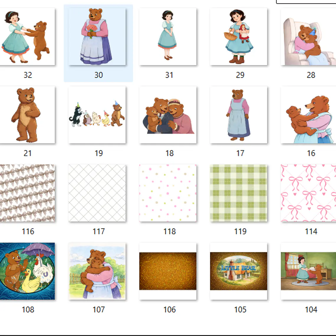 Kit Digital O Pequeno Urso 4