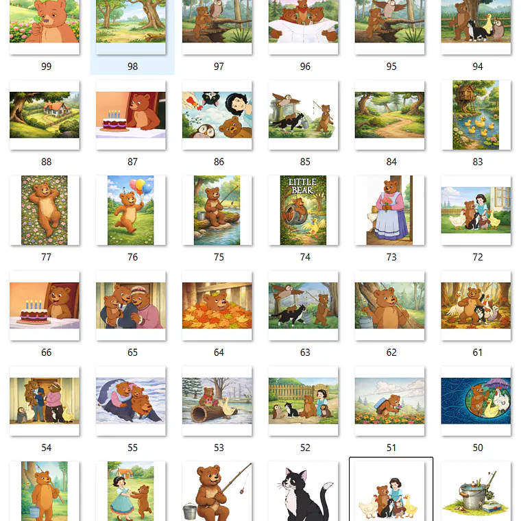 Kit Digital O Pequeno Urso 6