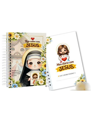 ARQUIVO CADERNO MEU DIÁRIO COM JESUS ( BASEADO NO DIÁRIO DE SANTA FAUSTINA )