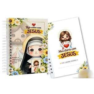 ARQUIVO CADERNO MEU DIÁRIO COM JESUS ( BASEADO NO DIÁRIO DE SANTA FAUSTINA )