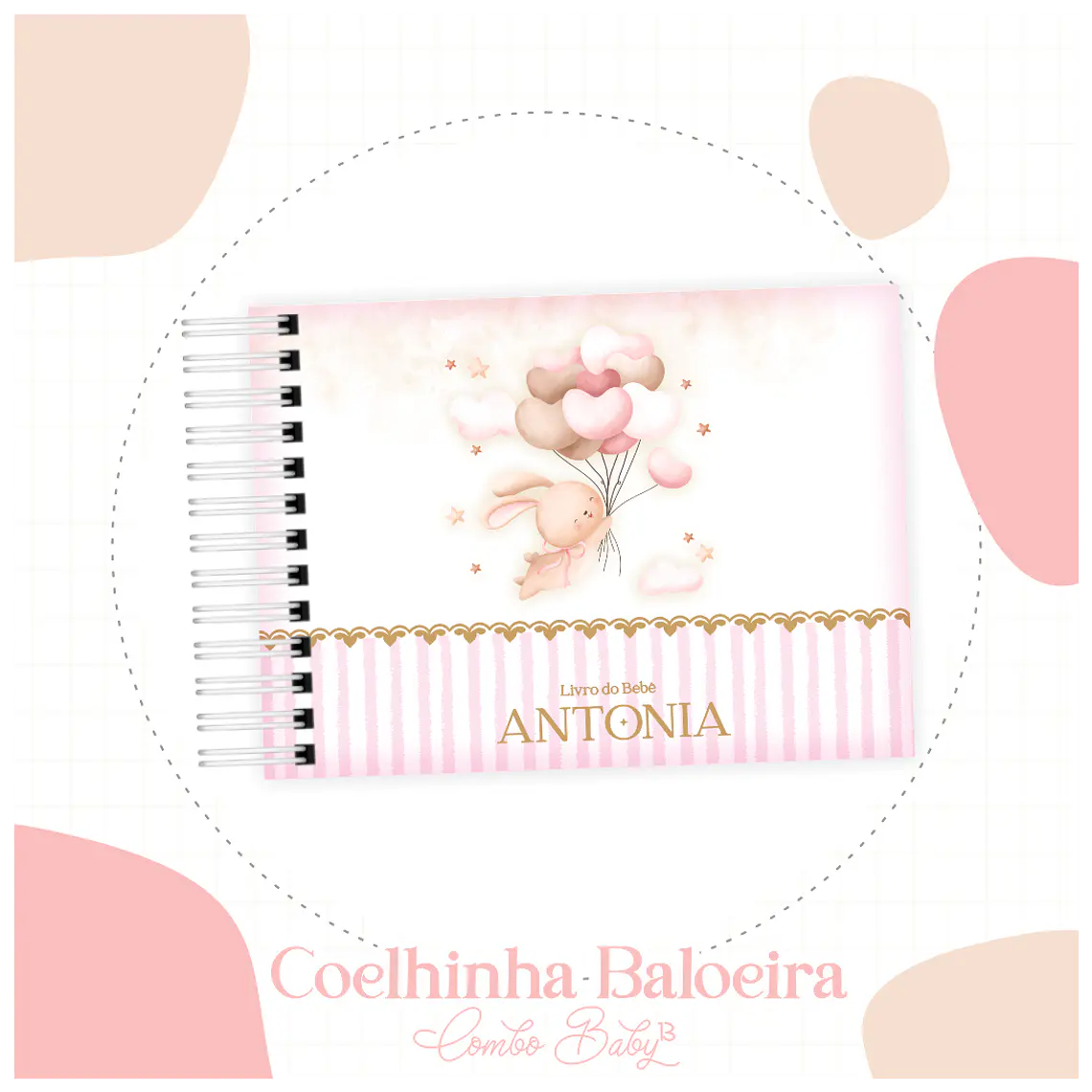 Arquivo Encadernação Baby Coelhinha Baloeira 3
