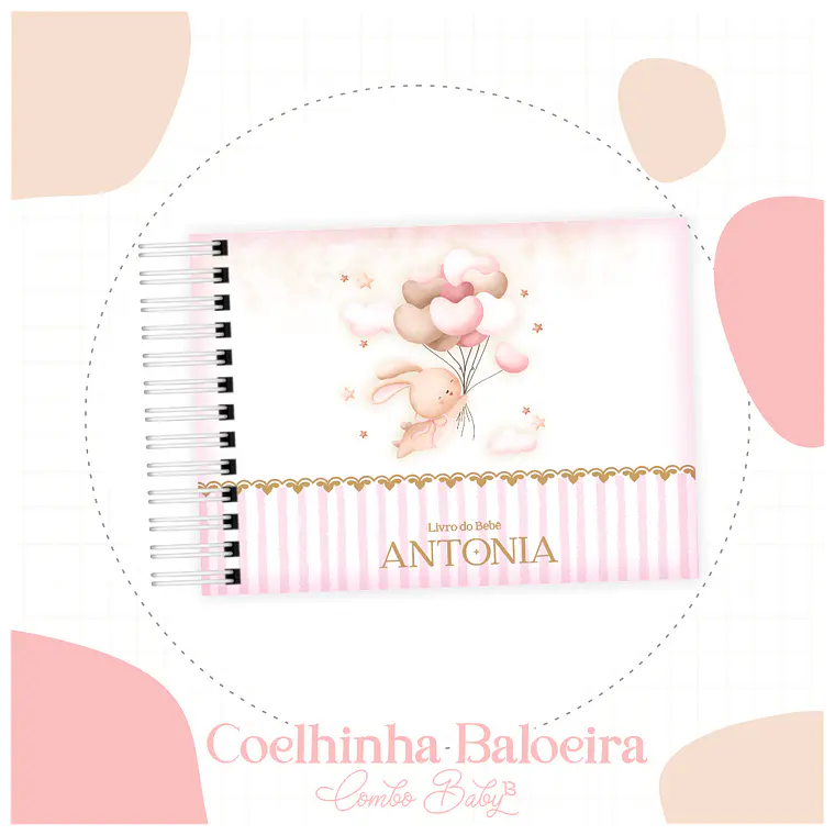 Arquivo Encadernação Baby Coelhinha Baloeira 3