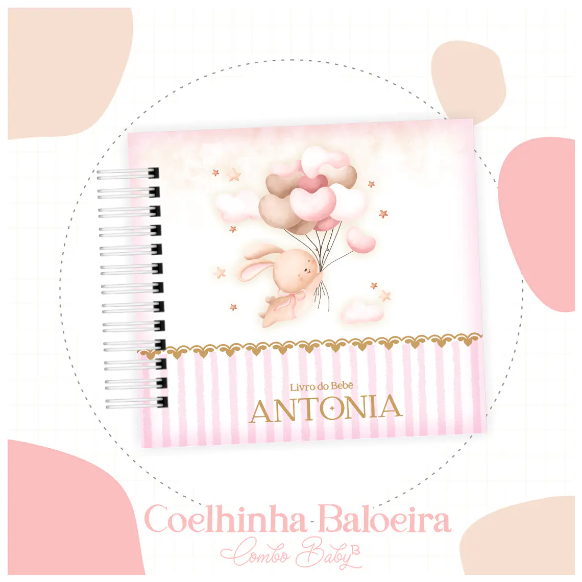 Arquivo Encadernação Baby Coelhinha Baloeira 4