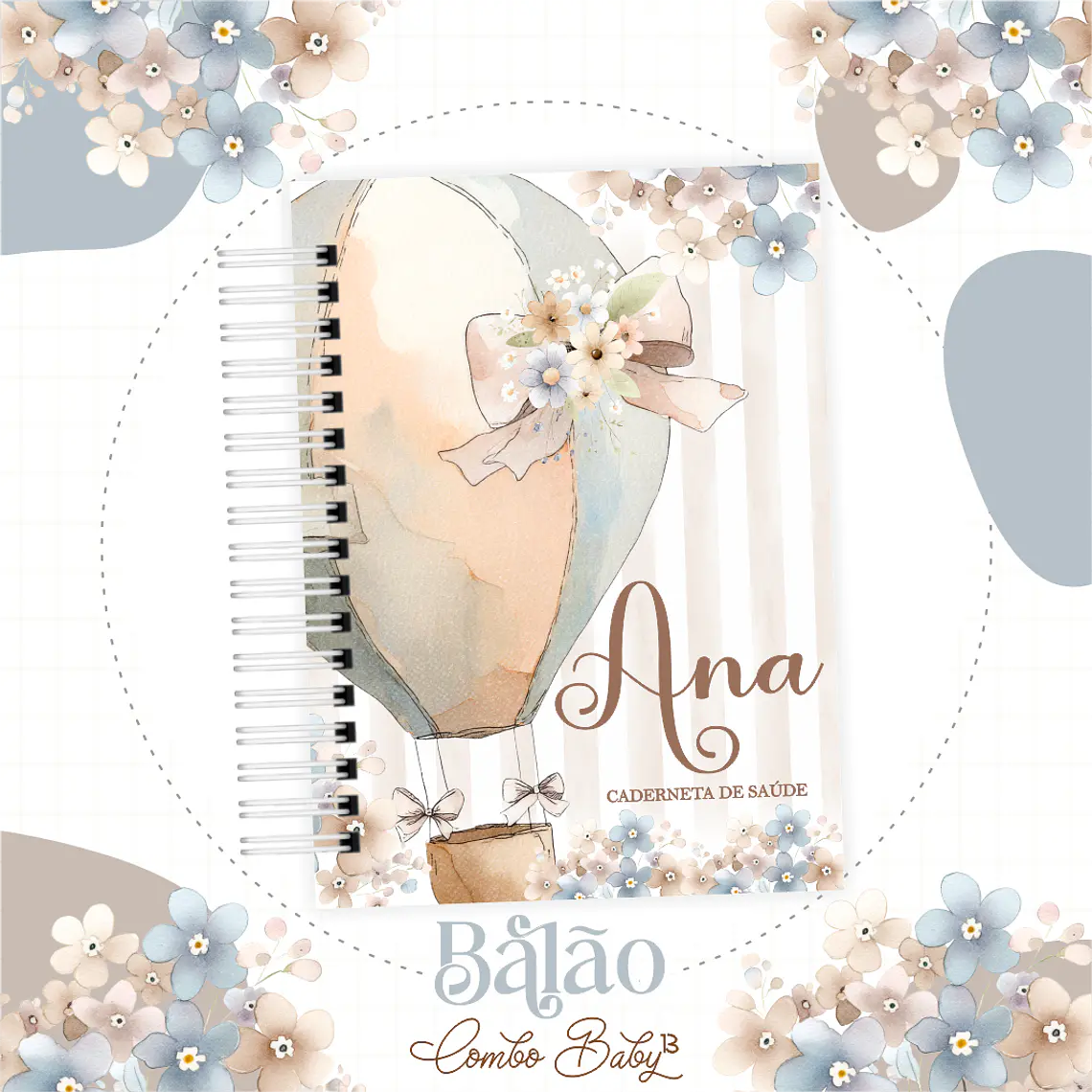 Arquivo Encadernação Baby Balão Menina 2