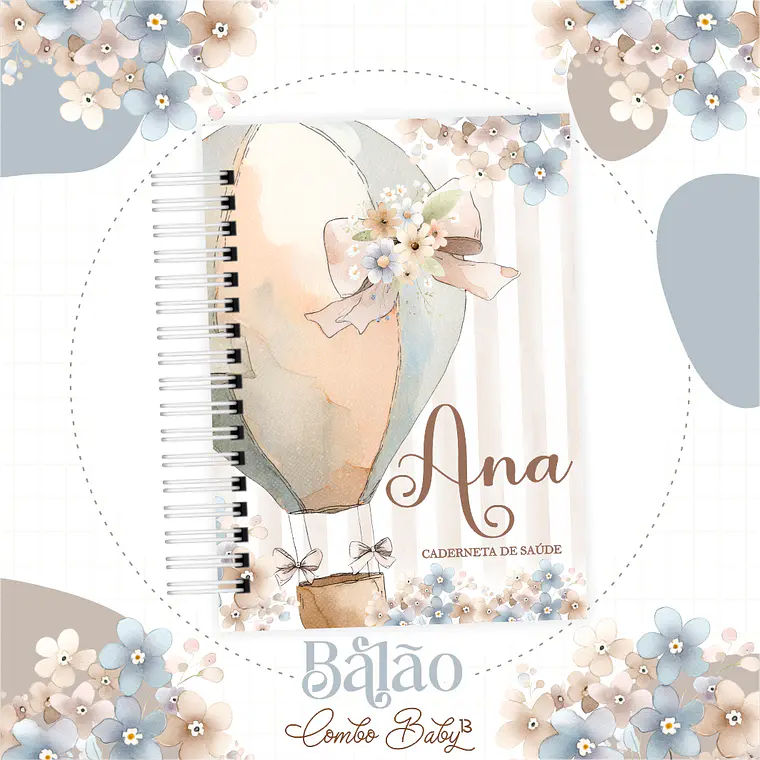 Arquivo Encadernação Baby Balão Menina 2