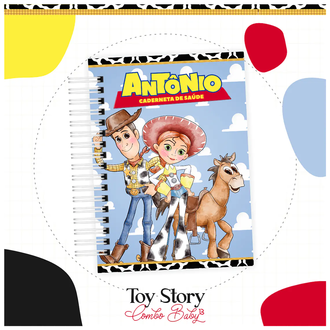 Arquivo Encadernação Baby Toy Story 2
