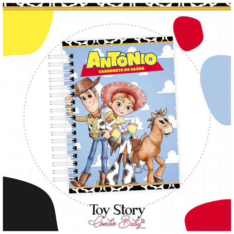 Arquivo Encadernação Baby Toy Story 2