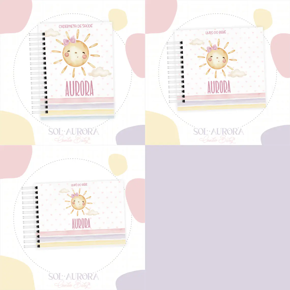 Arquivo Encadernação Baby Sol Aurora 1