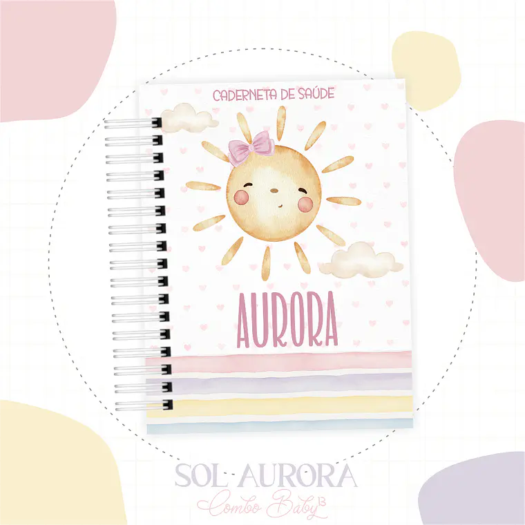 Arquivo Encadernação Baby Sol Aurora 2
