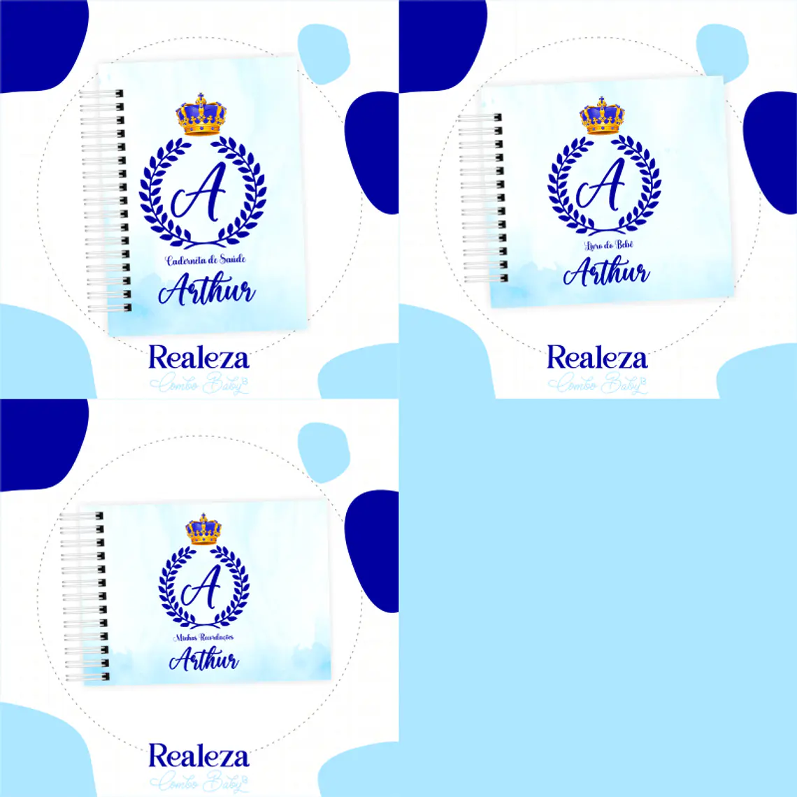 Arquivo Encadernação Baby Realeza 1