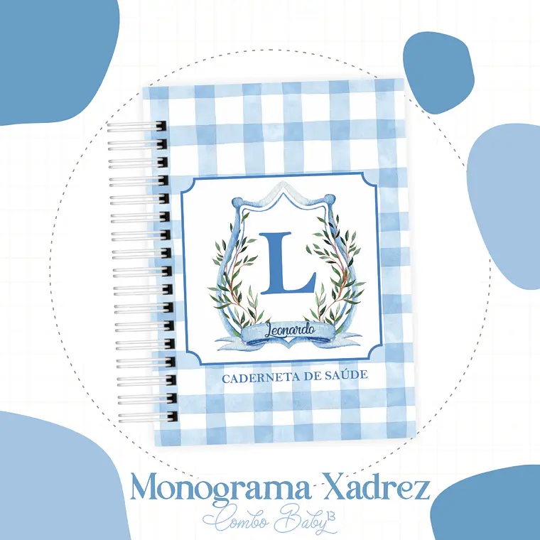 Arquivo Encadernação Cavalinho de Balanço Azul  2