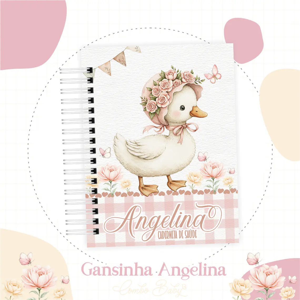 Arquivo Encadernação Baby Gansinha Angel 2