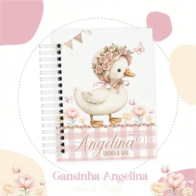 Arquivo Encadernação Baby Gansinha Angel 2