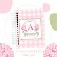 Arquivo Encadernação Baby Monograma Floral - Thumbnail 2