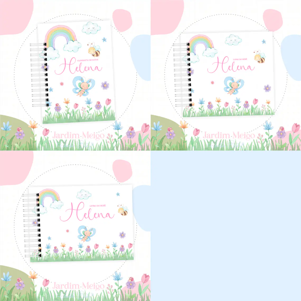 Arquivo Encadernação Baby Jardim Delicado 1