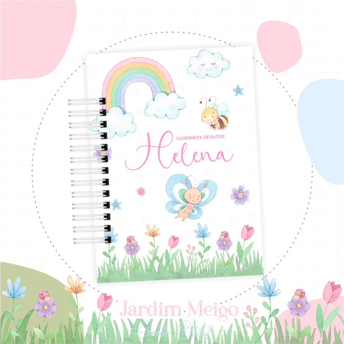 Arquivo Encadernação Baby Jardim Delicado 2