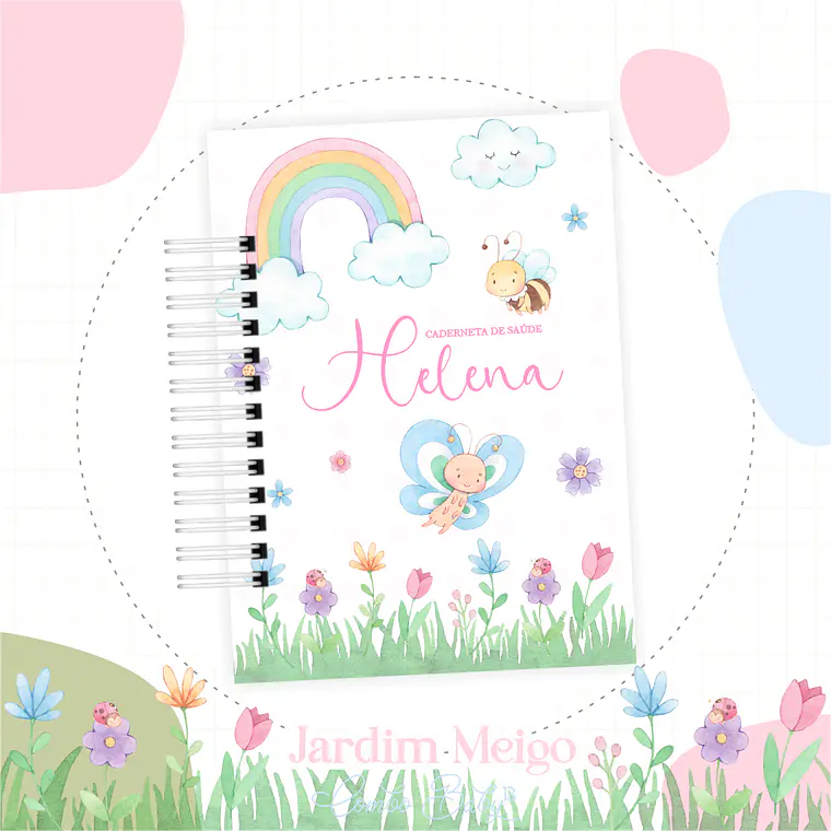 Arquivo Encadernação Baby Jardim Delicado 2