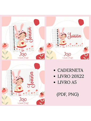 Arquivo Encadernação Baby Joaninha