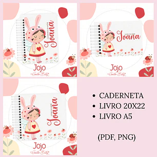 Arquivo Encadernação Baby Joaninha