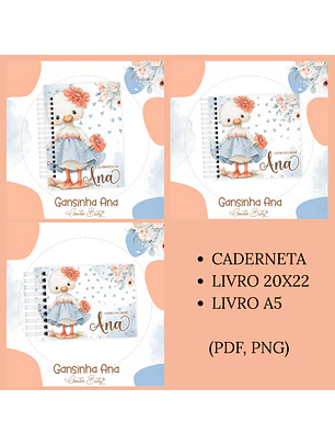 Arquivo Encadernação Baby Gansinha