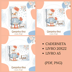 Arquivo Encadernação Baby Gansinha