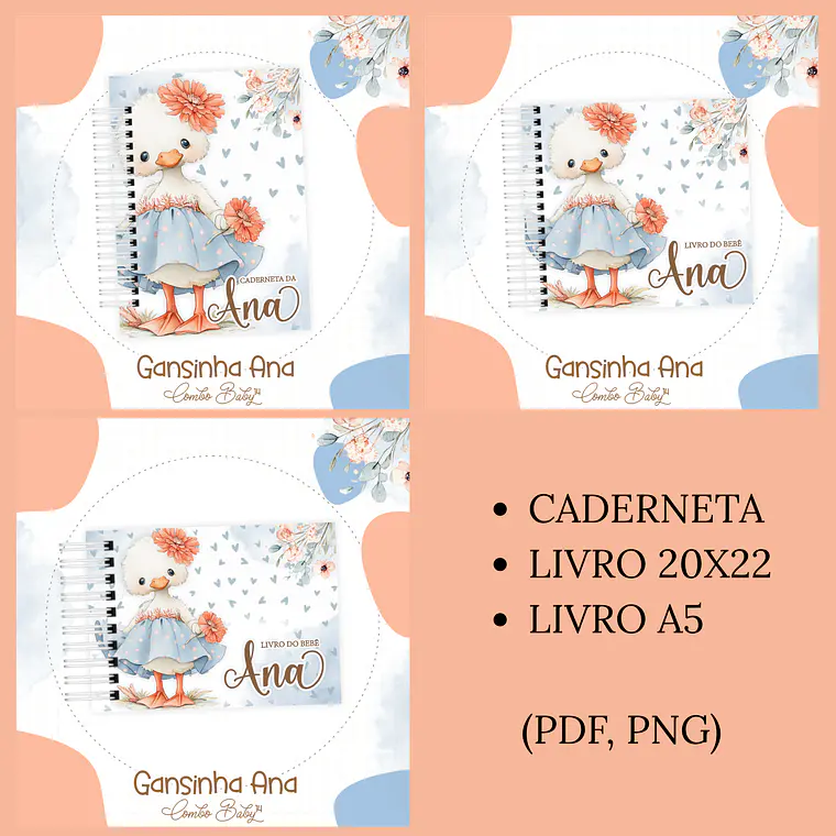 Arquivo Encadernação Baby Gansinha 1