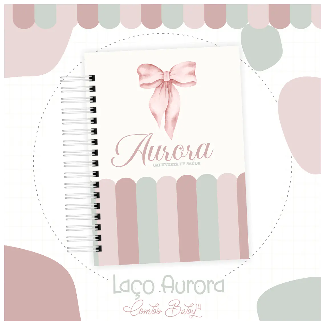 Arquivo Encadernação Baby Laço Aurora 2