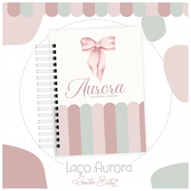 Arquivo Encadernação Baby Laço Aurora 2