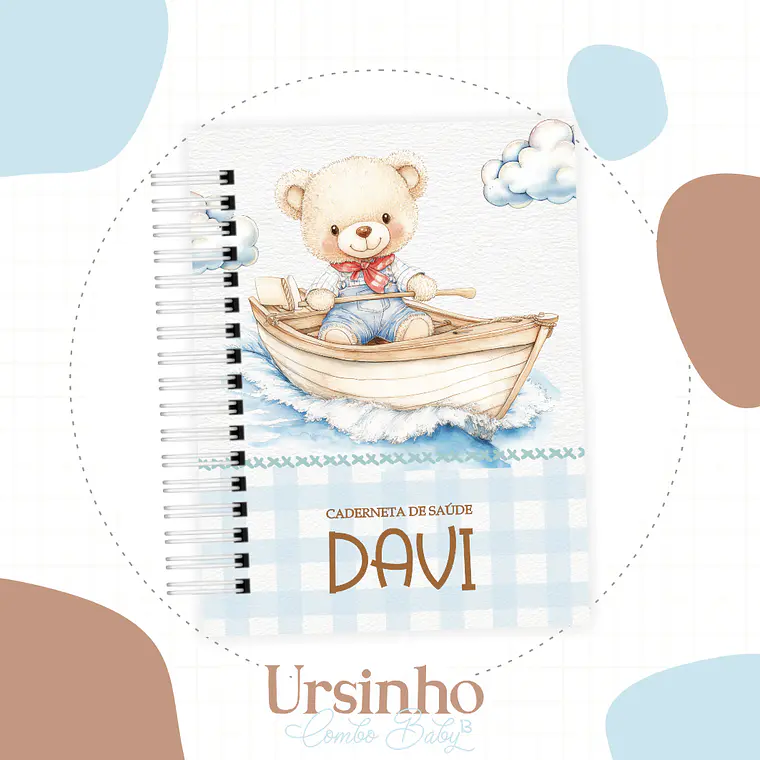 Arquivo Encadernação Baby Ursinho  2