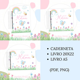 Arquivo Encadernação Baby Jardim Delicado