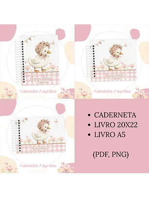 Arquivo Encadernação Baby Gansinha Angel