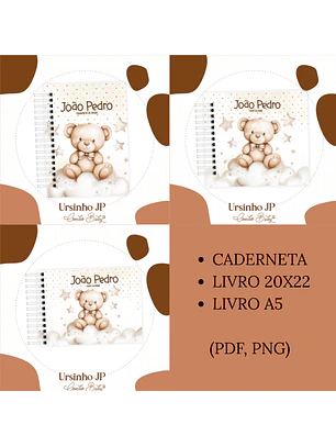 Arquivo Encadernação Baby Ursinho