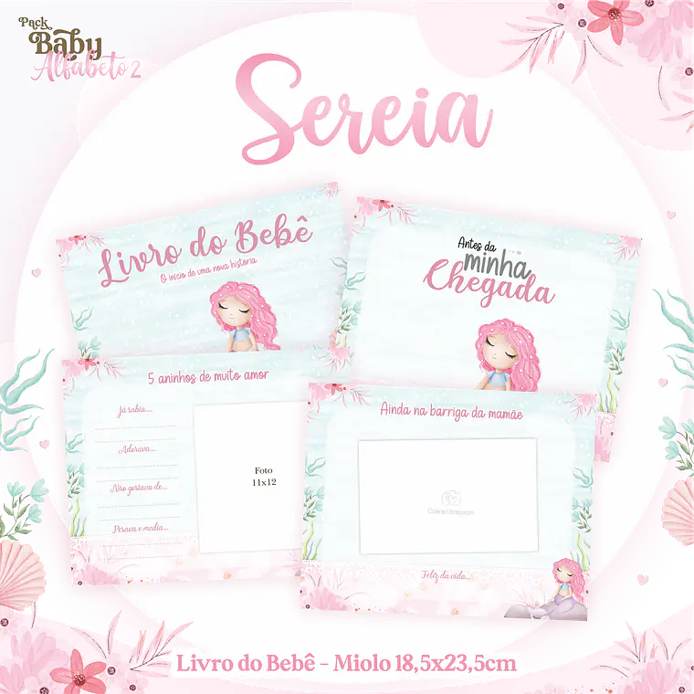 Arquivo Encadernação Baby Sereia 3